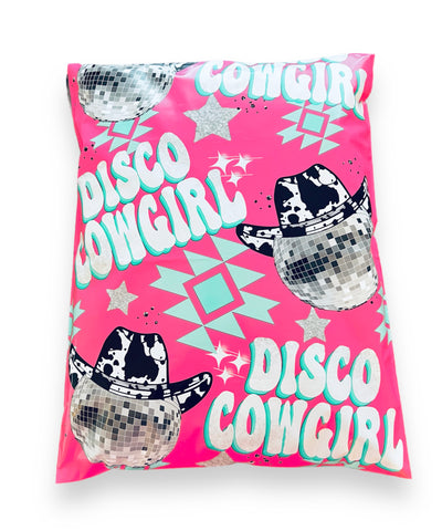 PREORDER- 10x13 Disco Cowgirl Poly Mailers