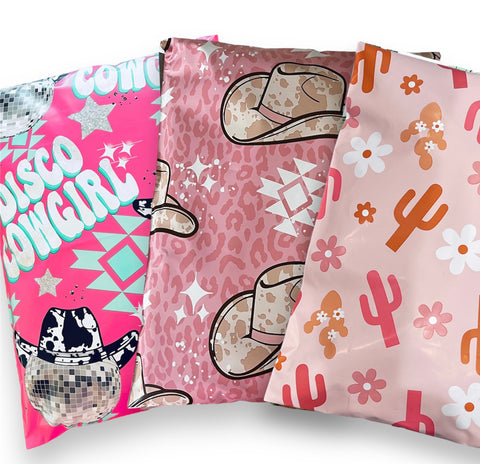 10x13 Cowgirl Variety Poly Mailers
