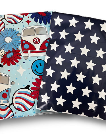 10x13 Patriotic Variety Poly Mailers
