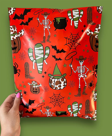 14.5x19 Spooky Ranch - Halloween  Poly Mailer