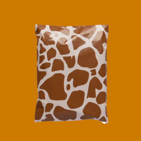 10x13 Designer Poly Mailer - packaging giraffe